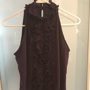 Limited Purple Ruffle Tank